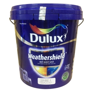 Sơn ngoại thất cao cấp Dulux Weathershield mờ - B8 - 15L